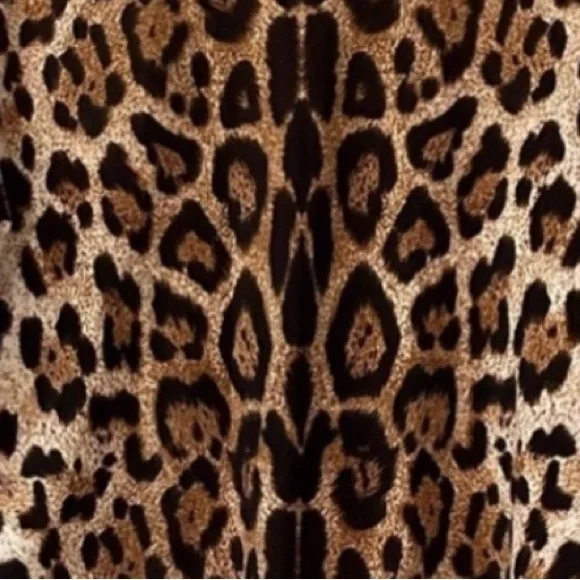 New! Privé x SHEIN Leopard Print Skinny Bodysuit Size Large - Picture 5 of 12